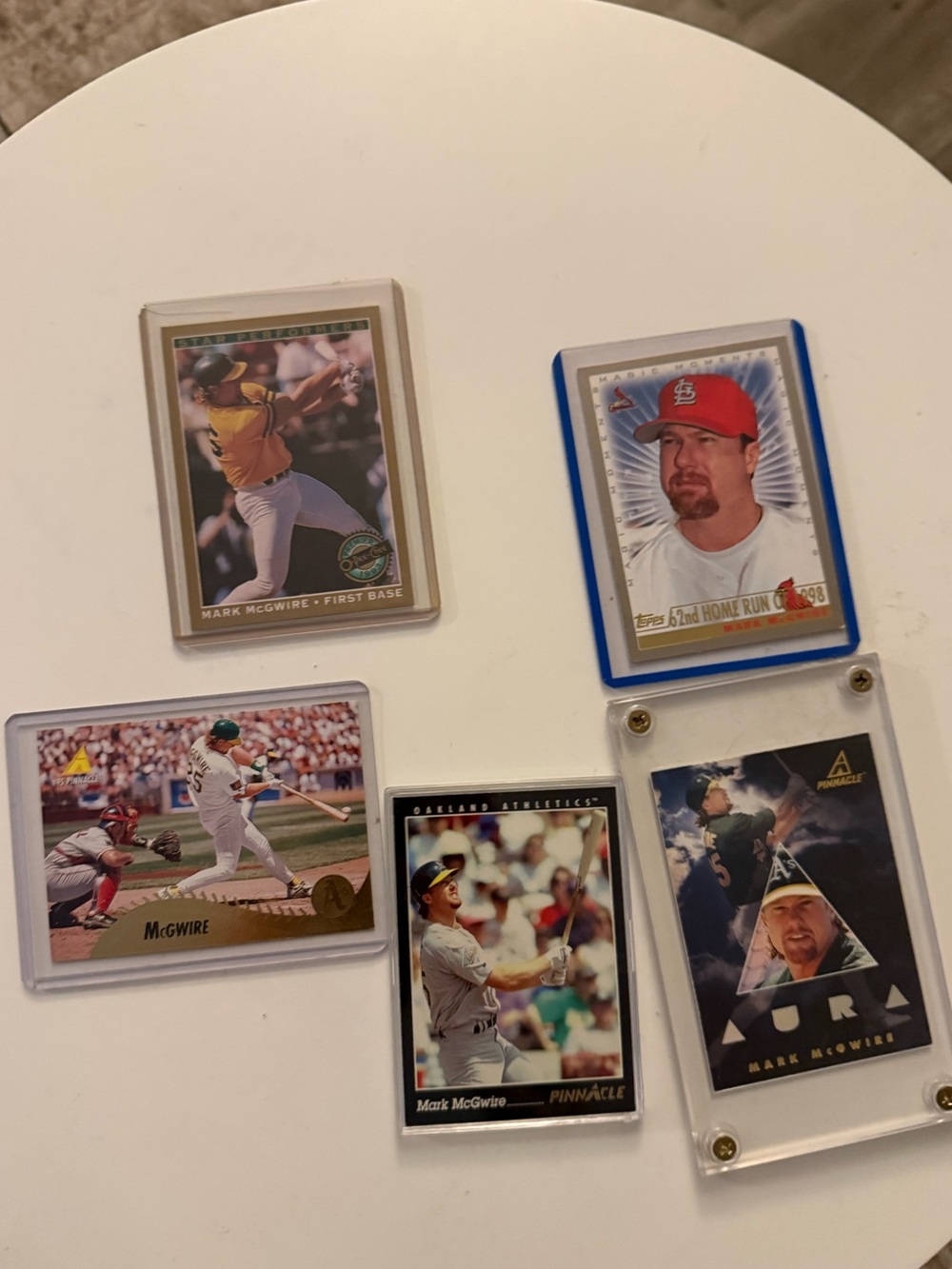 Vintage Collection -Mark McGwire Baseball Cards - Good Condition